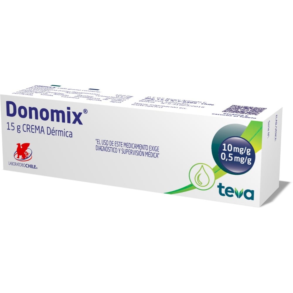 Donomix  Clotrimazol 10 mg / gr Crema Dérmica 15 gr