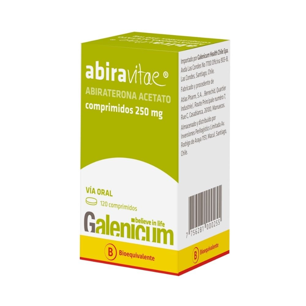 ABIRAVITAE COMPRIMIDOS 250 mg (ABIRATERONA)