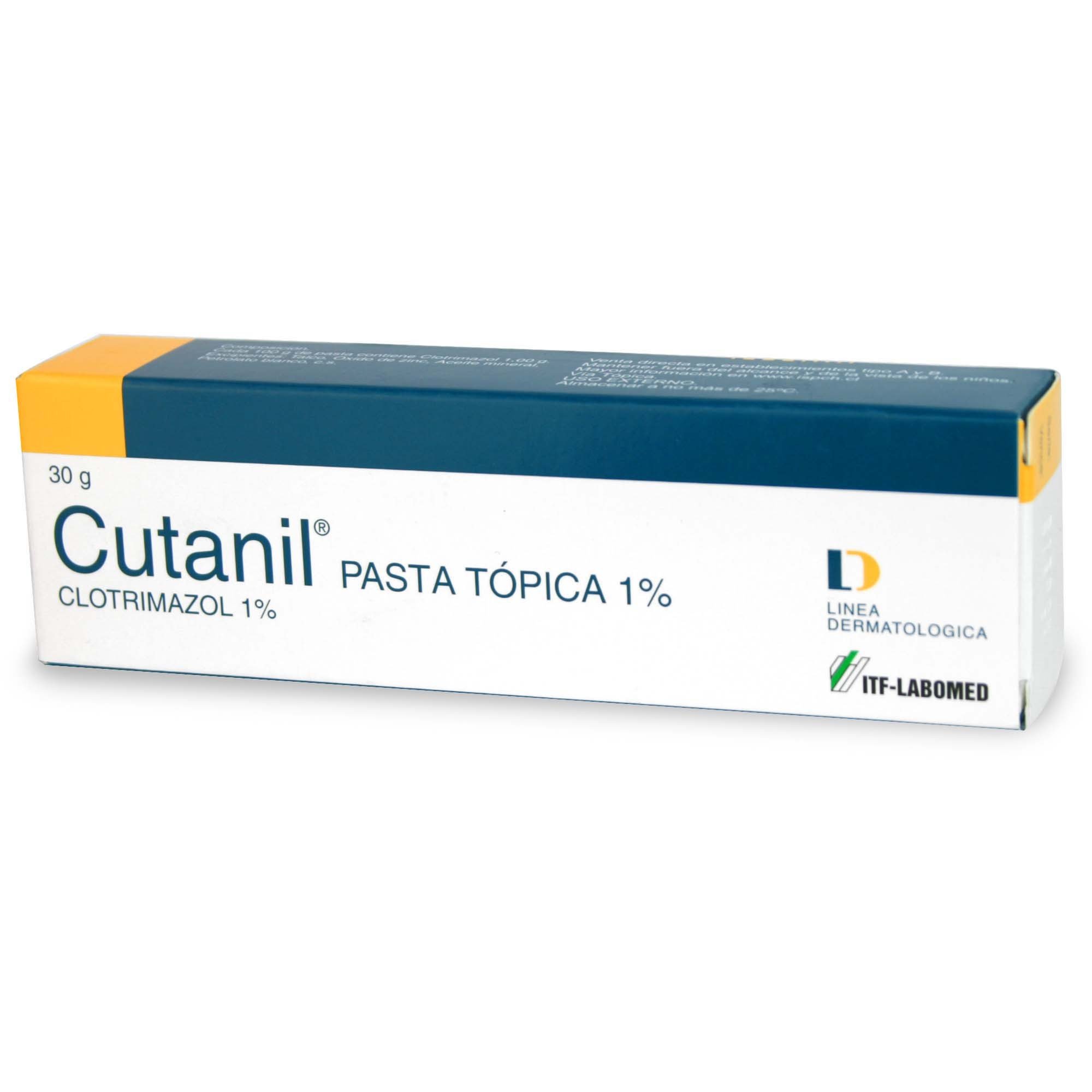 Cutanil Clotrimazol 1% Pasta Dérmica 30 gr