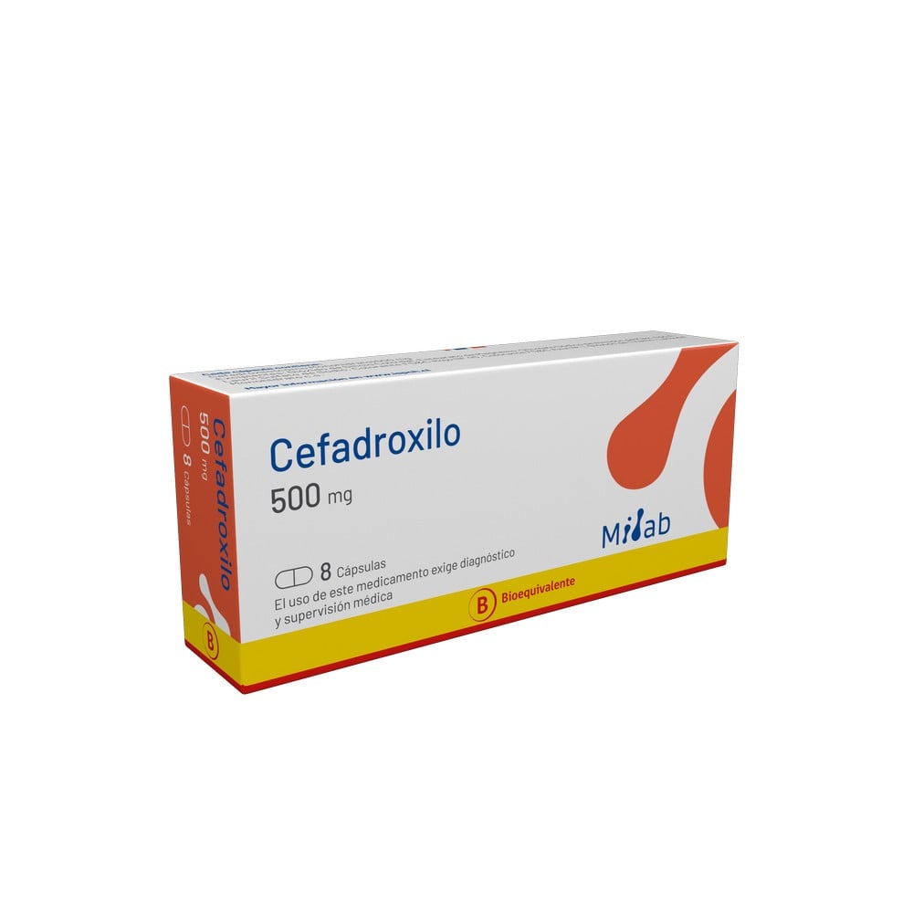 CEFADROXILO CÁPSULAS 500 mg
