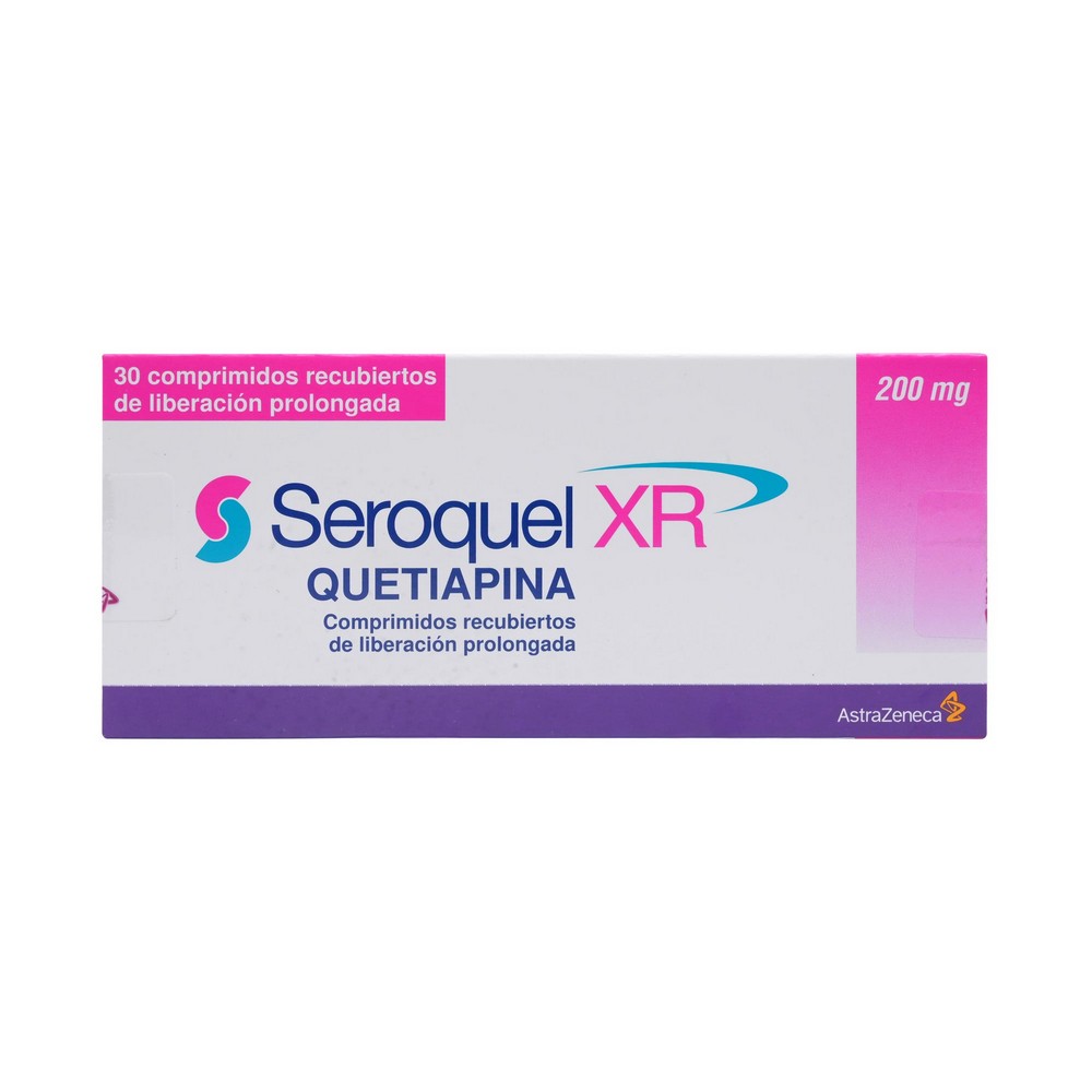 SEROQUEL XR COMPRIMIDOS RECUBIERTOS DE LIBERACIÓN PROLONGADA 200 mg
