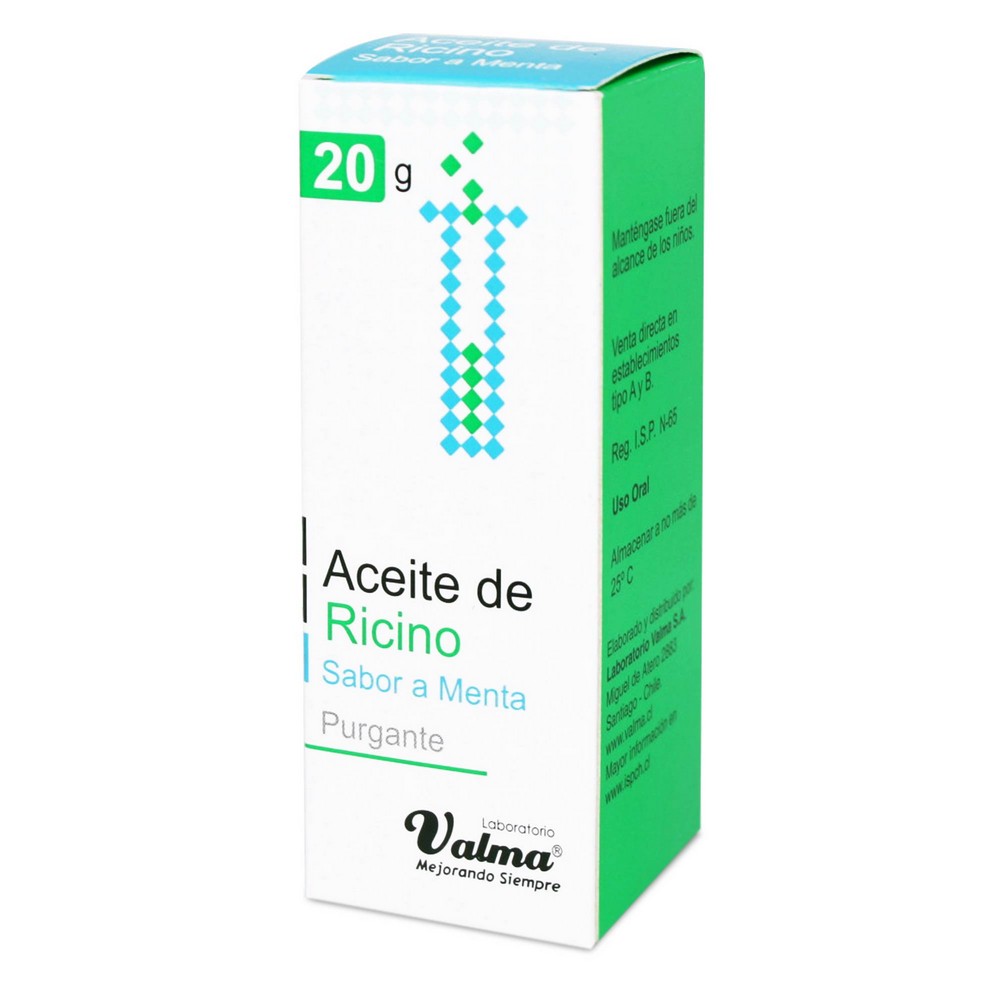 Aceite De Ricino 99,5 Líquido 20 mL Menta