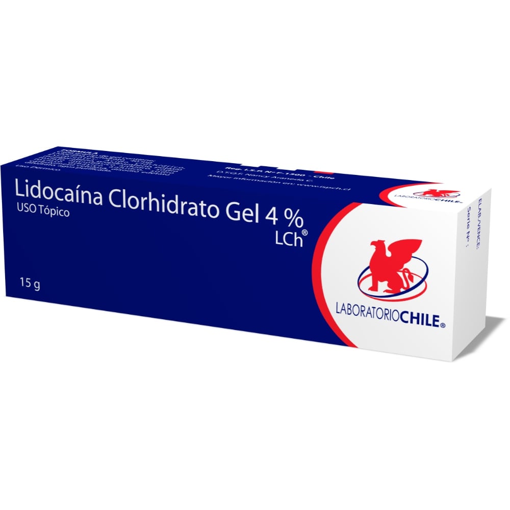 LIDOCAINA CLORHIDRATO 4% GEL