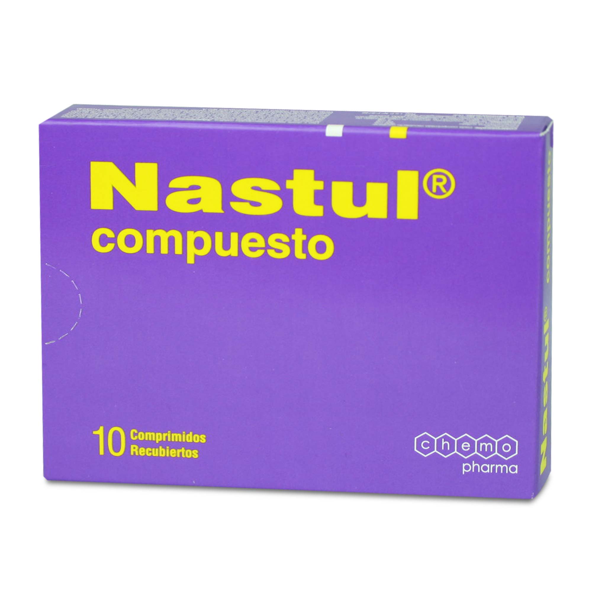 NASTUL COMPRIMIDOS RECUBIERTOS