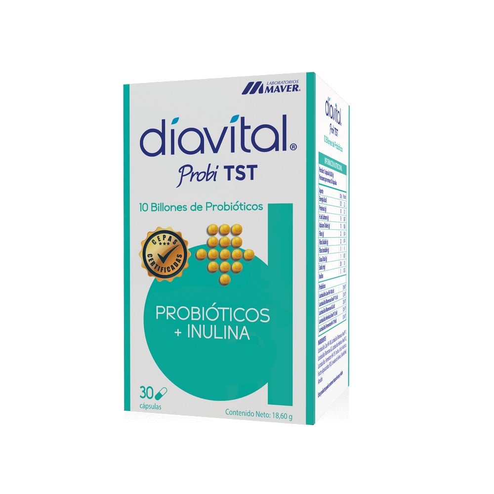 Diavital Probi TST 10 billones de Probióticos 30 Cápsulas