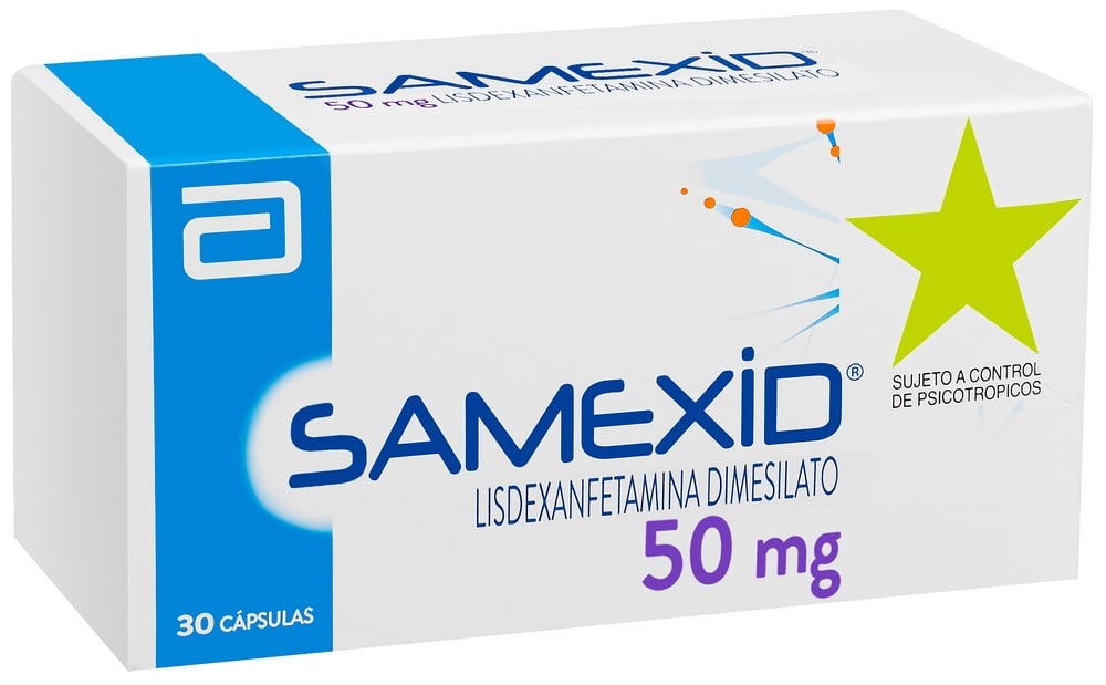 Samexid 50 mg 30 Cápsulas