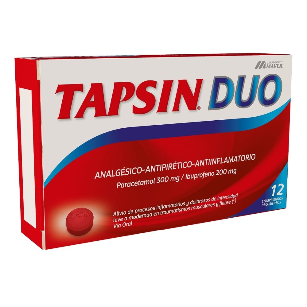 TAPSIN DUO COMPRIMIDOS RECUBIERTOS