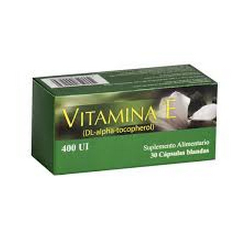 VITAMINA E CÁPSULAS BLANDAS 400 U.I.