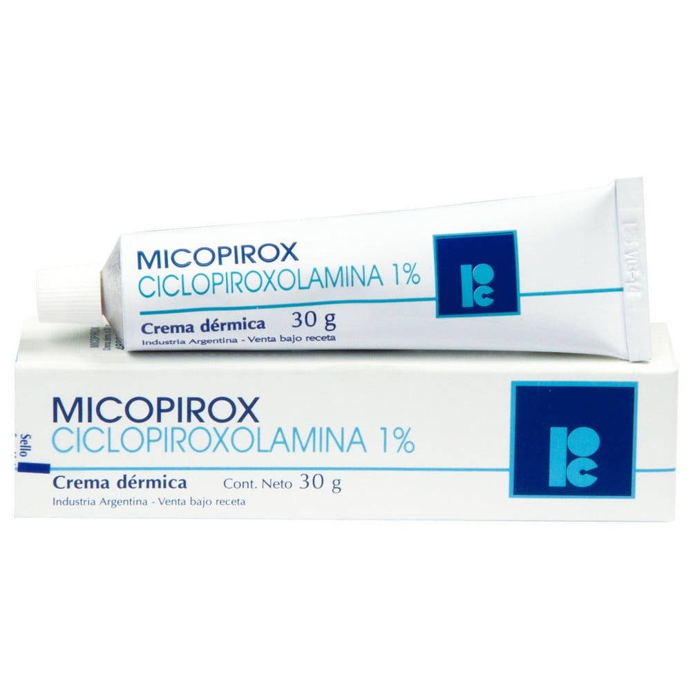 Micopirox Ciclopiroxolamina 1% Crema Tópica 30 gr