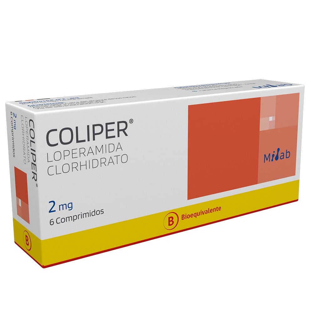COLIPER COMPRIMIDOS 2 mg (LOPERAMIDA)