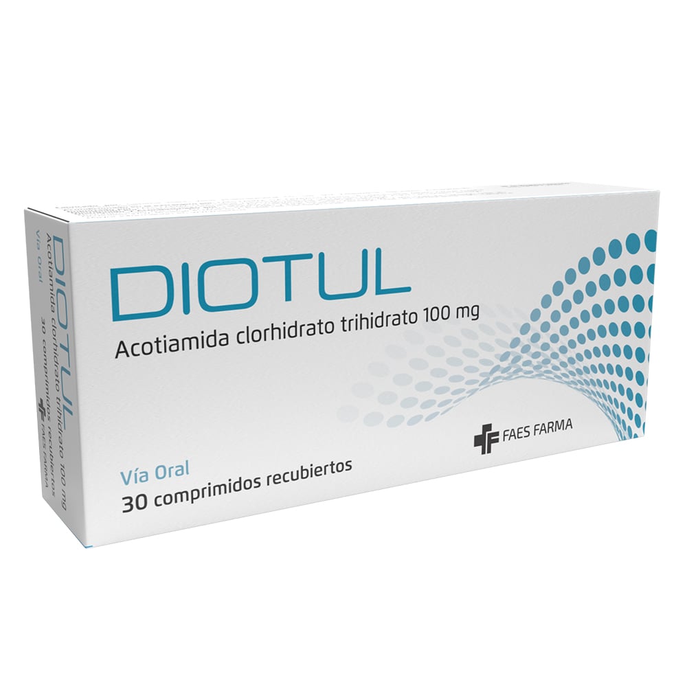 DIOTUL COMPRIMIDOS RECUBIERTOS 100 mg (ACOTIAMIDA CLORHIDRATO TRIHIDRATO)