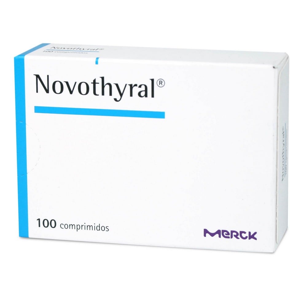 Novothyral 20 Levotiroxina 20 mcg 100 Comprimidos