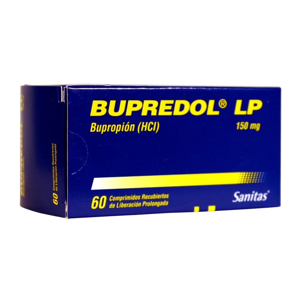 Bupredol LP Anfebutamona Clorhidrato 150 mg 60 Comprimidos