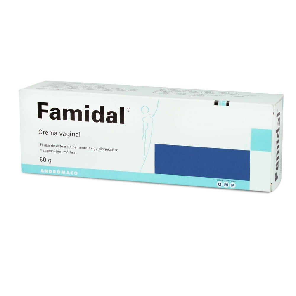 Famidal Tinidazol 3 Crema Vaginal 60 gr