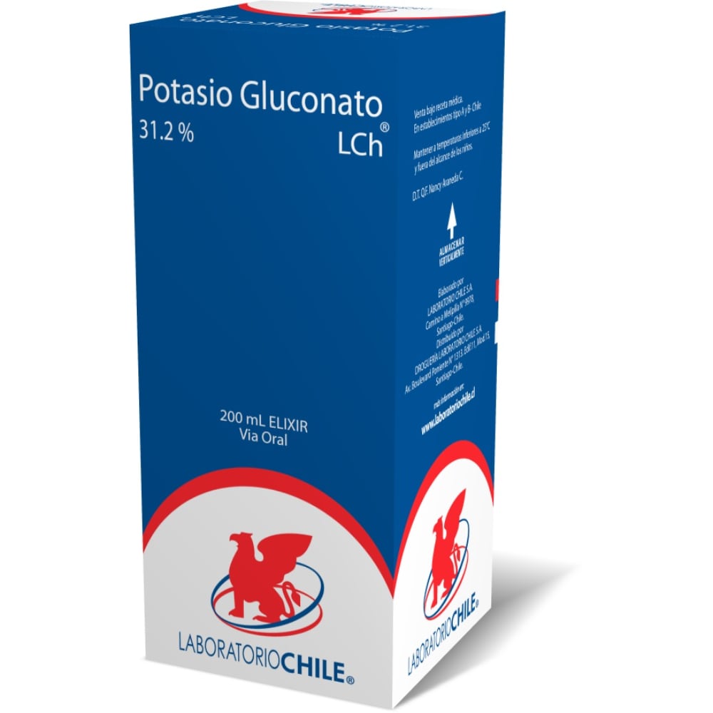 Potasio Gluconato 31,2% Solución 200 mL