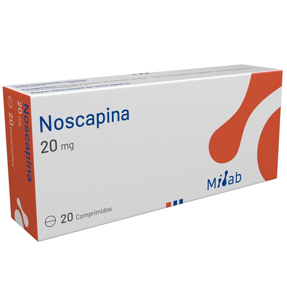 Noscapina 20 mg 20 Comprimidos
