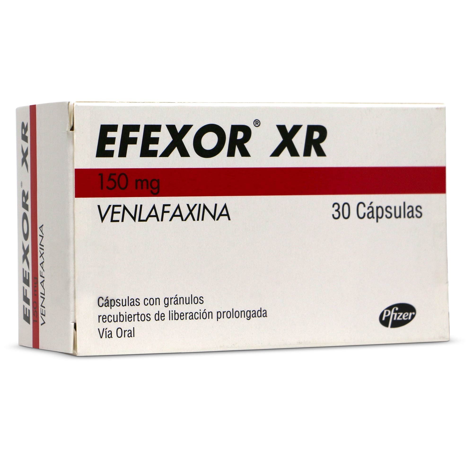 Efexor XR  Venlafaxina 150 mg 30 Cápsulas