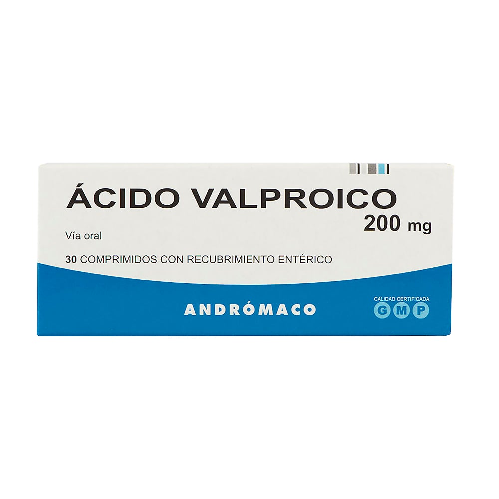 Ácido Valproico 200 mg 30 Comprimidos