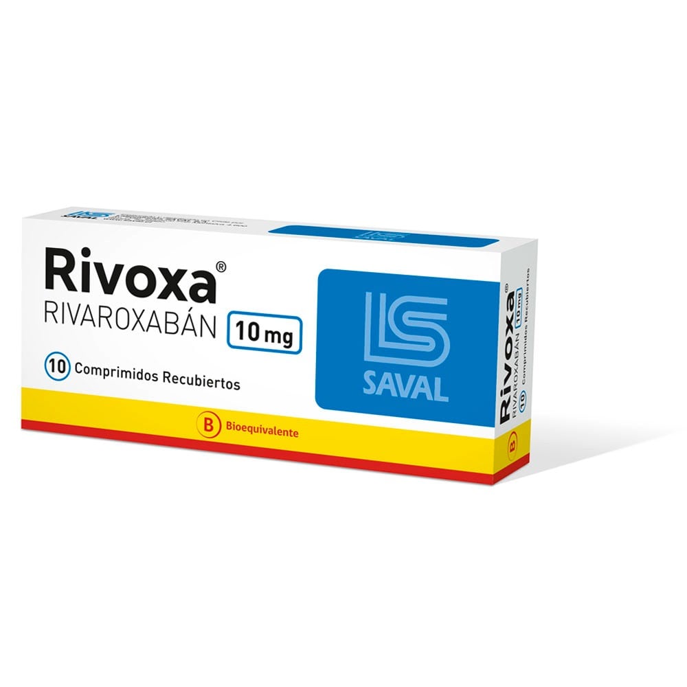 Rivoxa 10 mg 10 Comprimidos Recubiertos