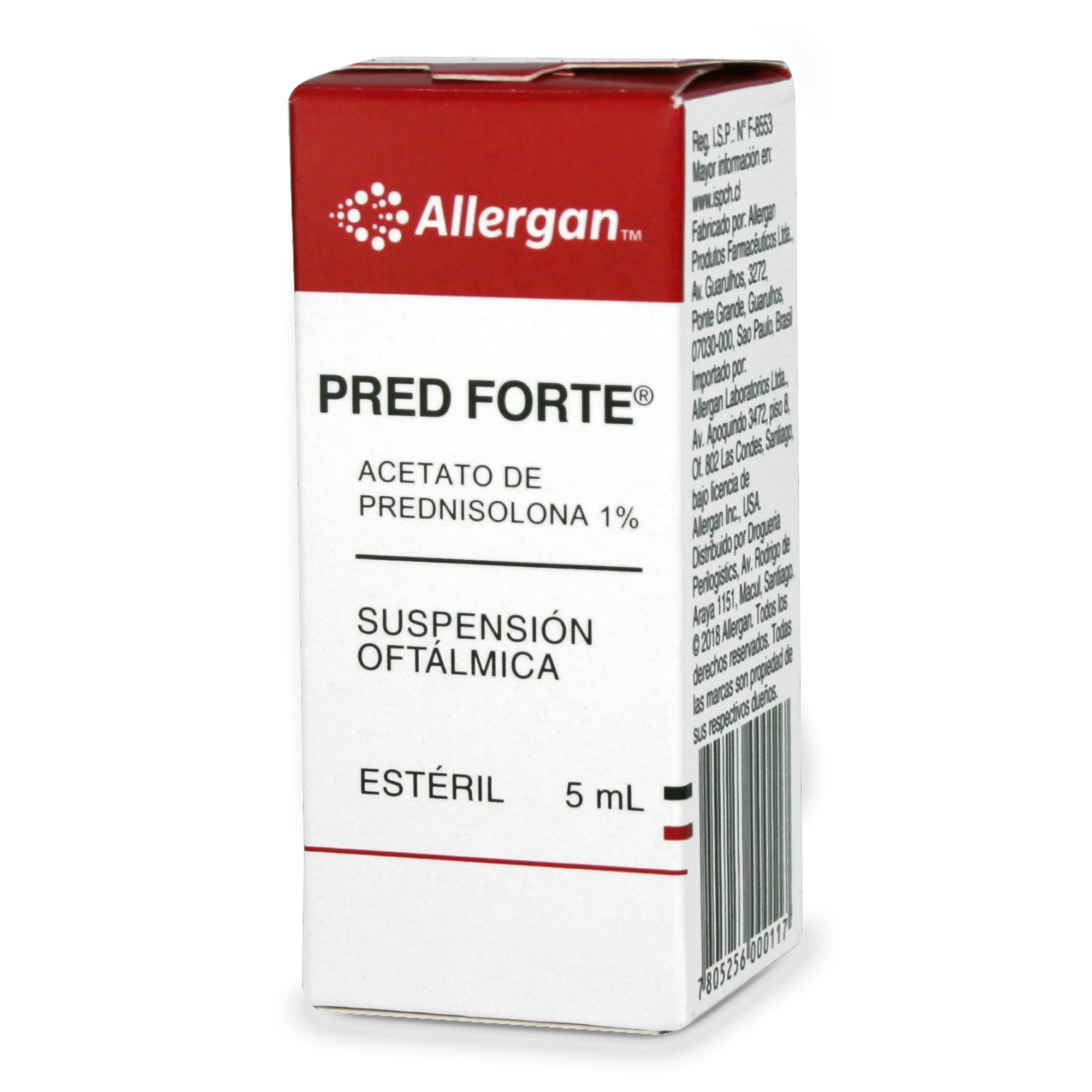 Pred Forte Prednisolona 1 Solución Oftalmica 5 mL