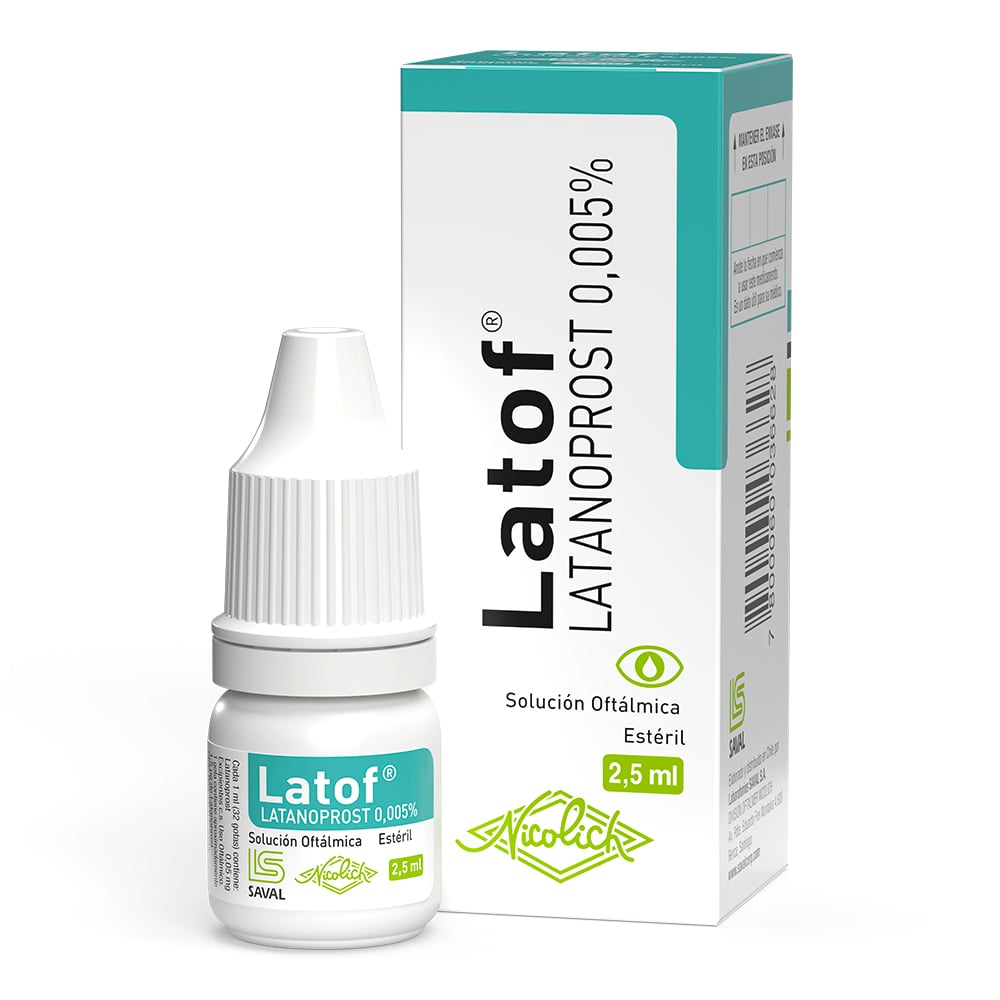 LATOF SOLUCIÓN OFTÁLMICA 0,005% (LATANOPROST)