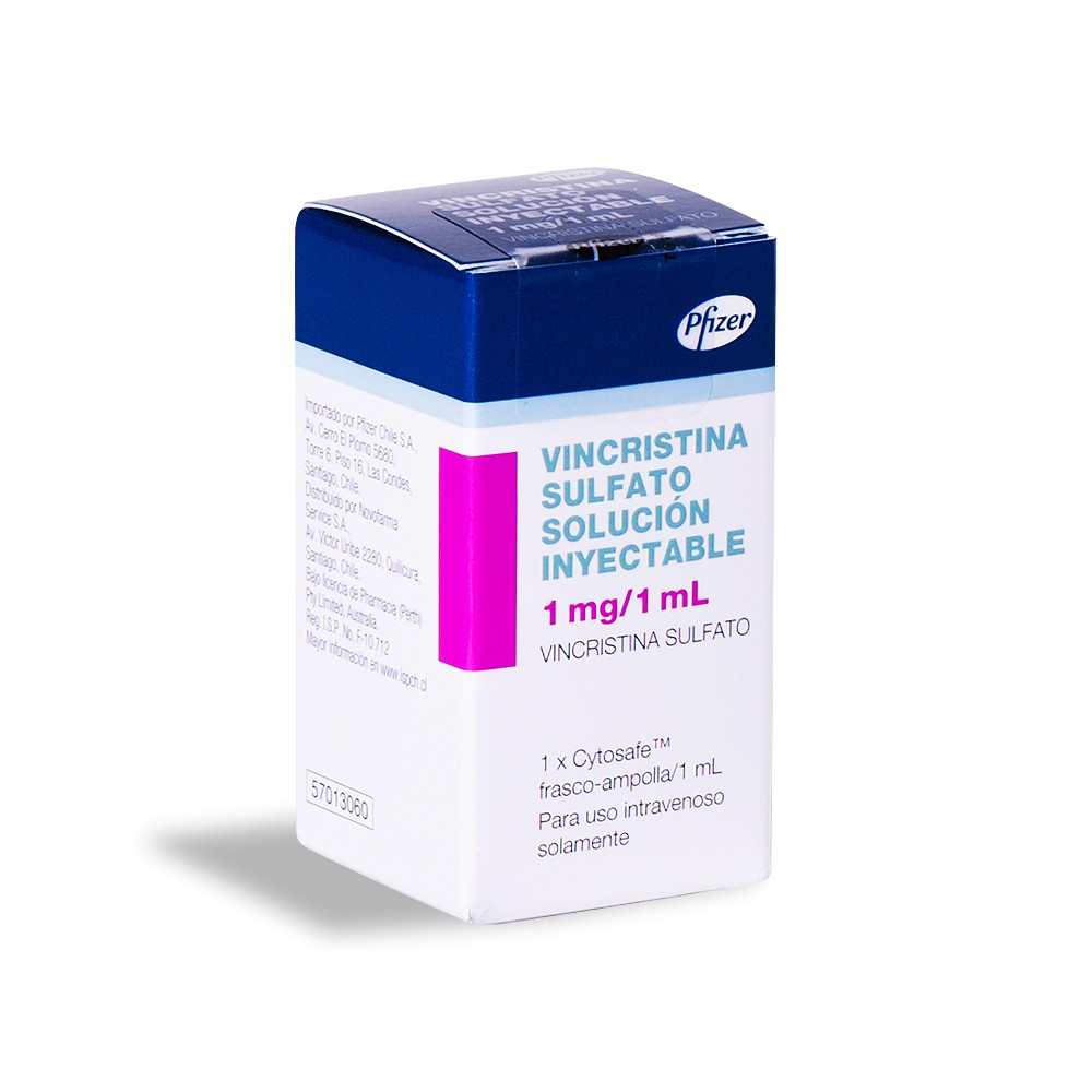 VINCRISTINA SULFATO SOLUCIÓN INYECTABLE 1 mg/mL