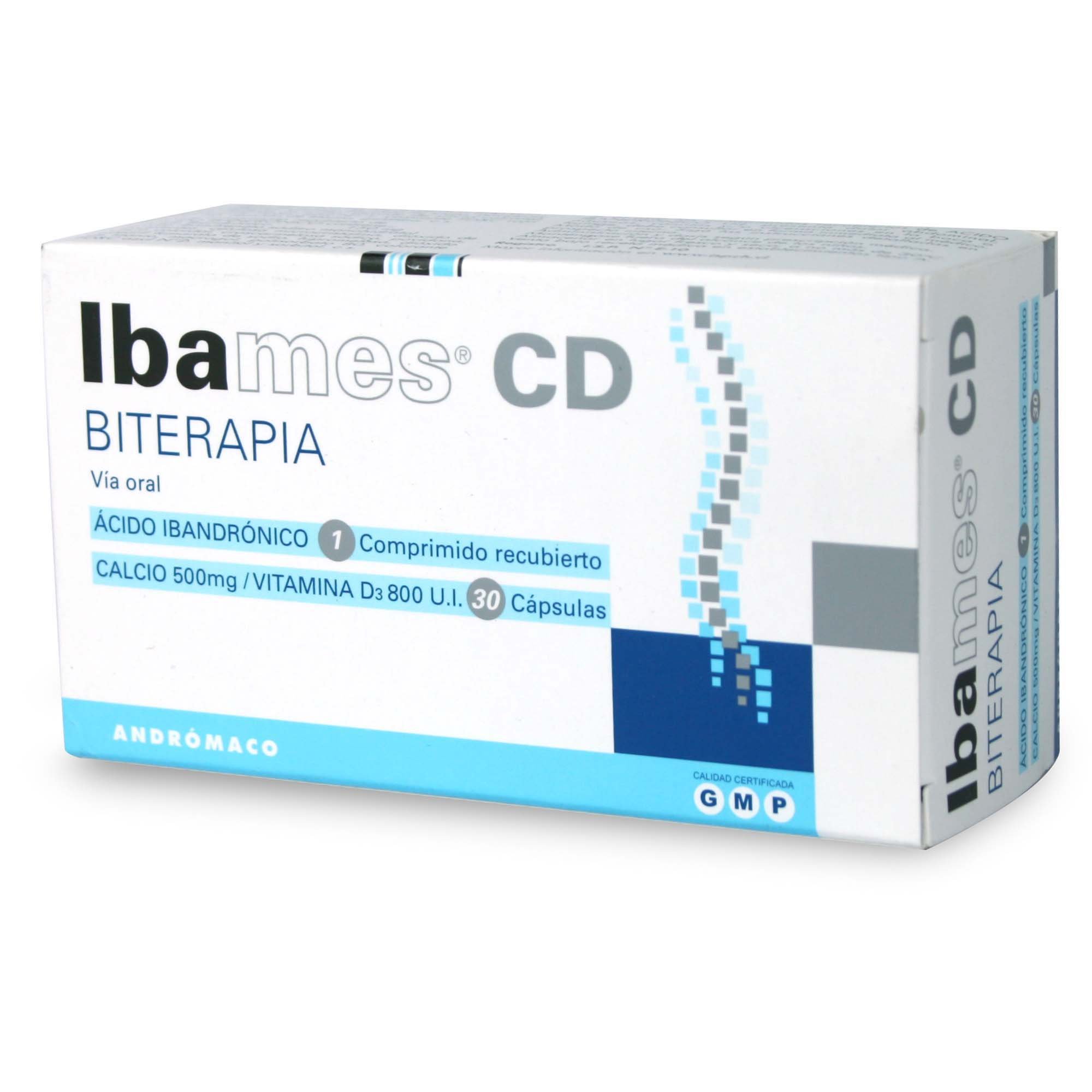 Ibames Cd Biterapia Ac.Ibandronico 150 mg 30 Cápsulas