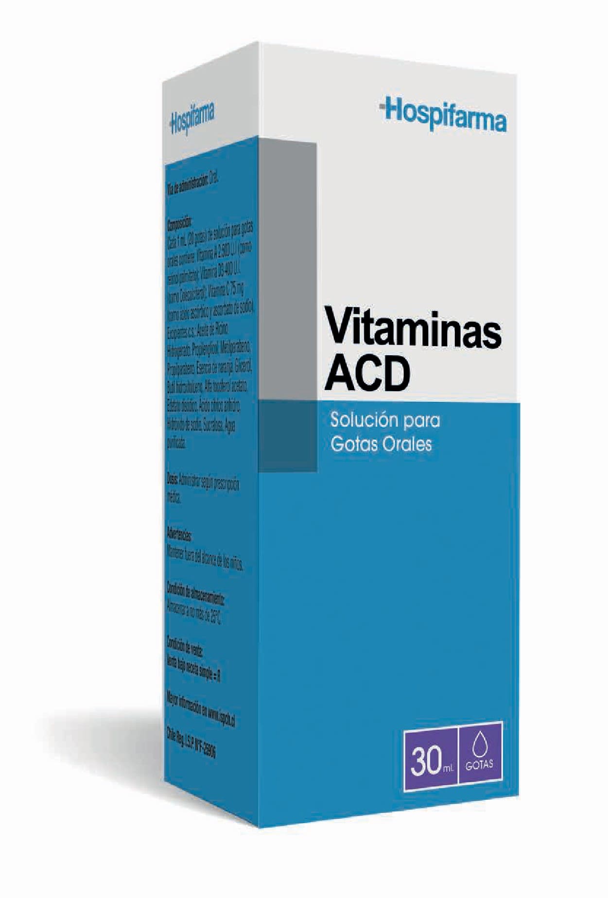 Vitaminas ADC Gotas Pediátricas 30 mL
