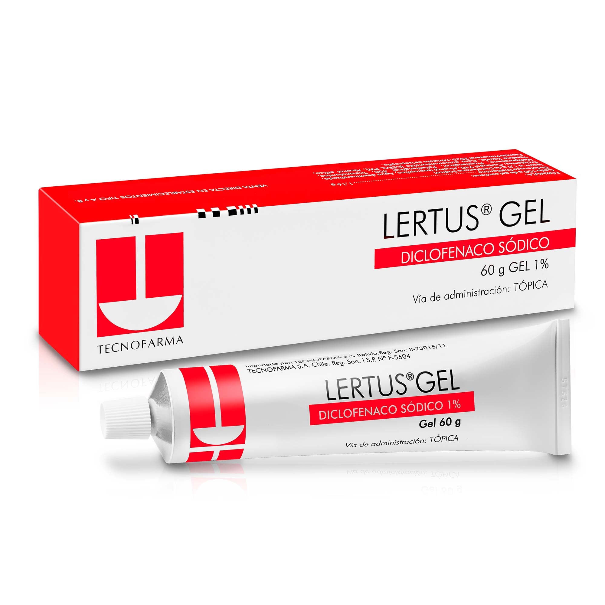 Lertus Diclofenaco Sódico 1% Gel Tópico 60 gr