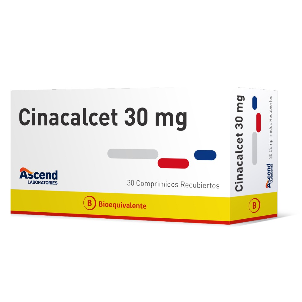 Cinacalcet 30 mg 30 Comprimidos Recubiertos