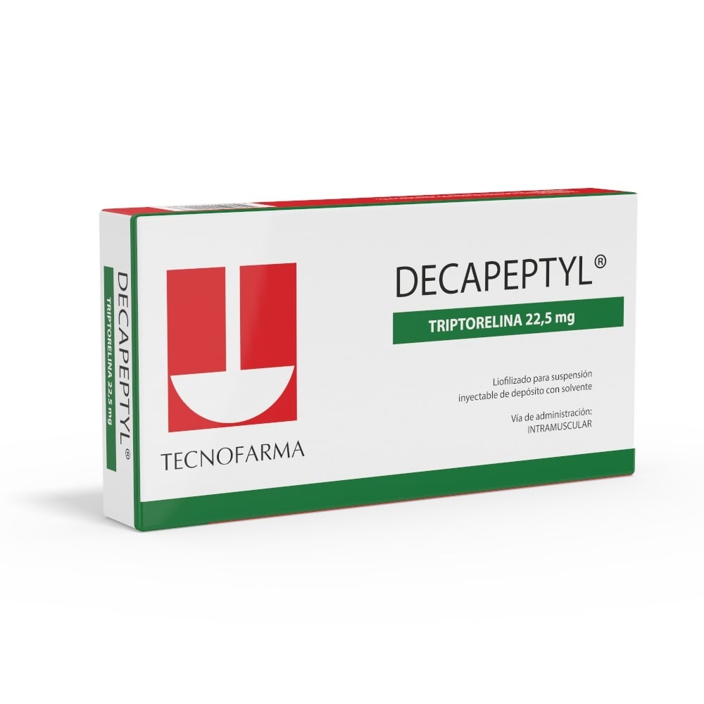 Decapeptyl Triptorelina 22,5 mg para Suspension Inyectable 1 Frasco Ampolla Liofilizado