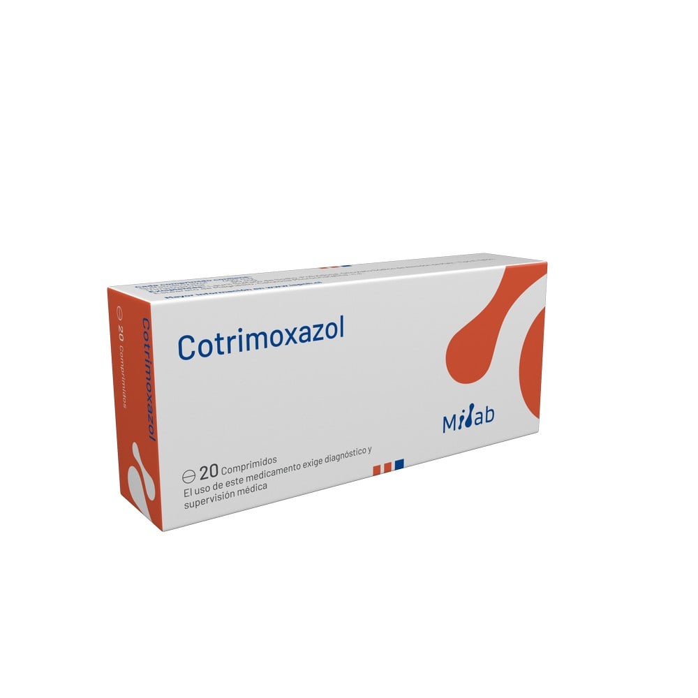 Cotrimoxazol Sulfametoxazol 400 mg Trimetoprima 80 mg 20 Comprimidos
