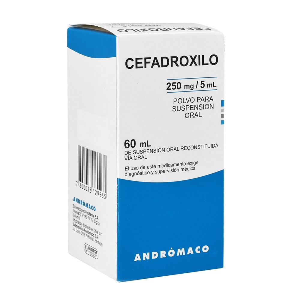 CEFADROXILO POLVO PARA SUSPEN.ORAL 250 mg/5 mL