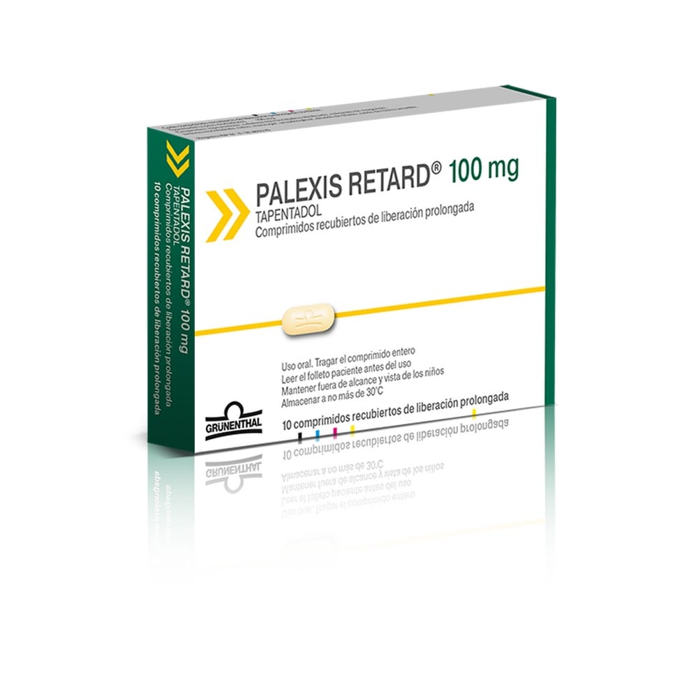 PALEXIS RETARD COMPRIMIDOS RECUBIERTOS DE LIBERACIÓN PROLONGADA 150 mg (TAPENTADOL CLORHIDRATO)