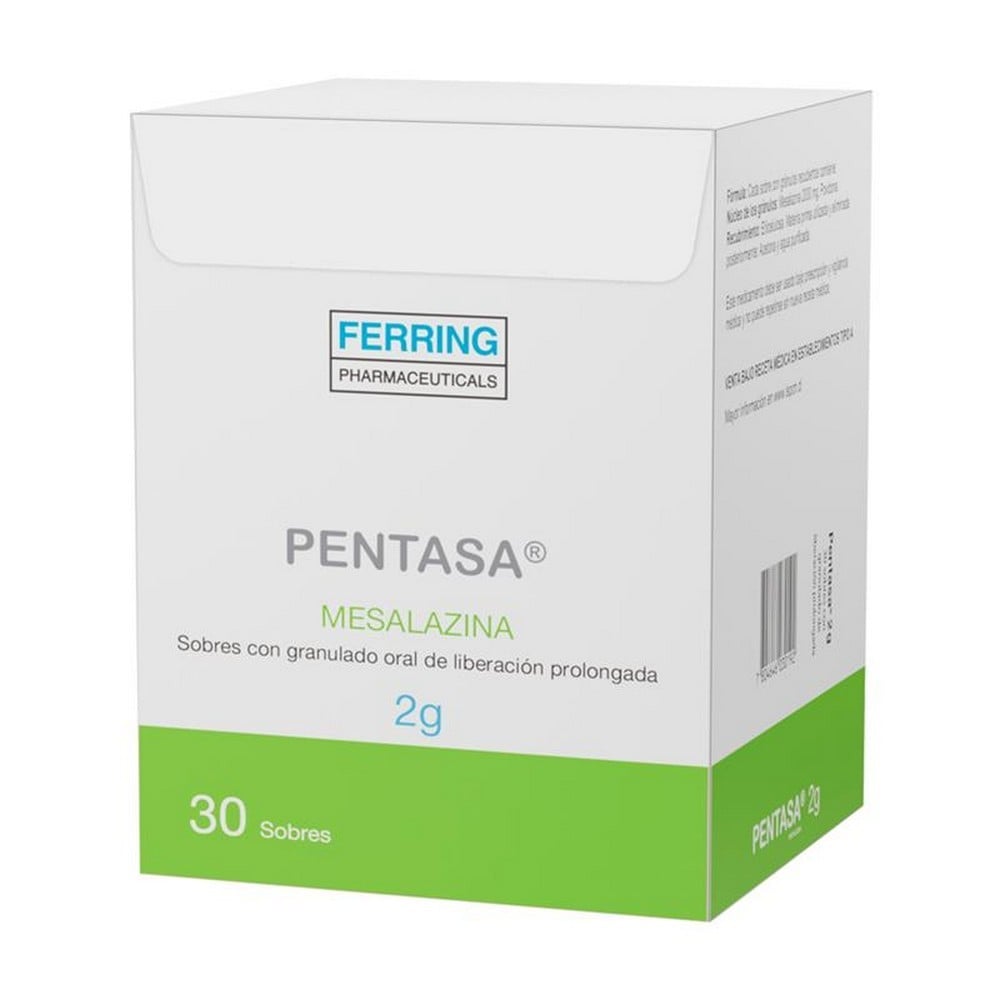 PENTASA SUPOSITORIOS  1 g (MESALAZINA)