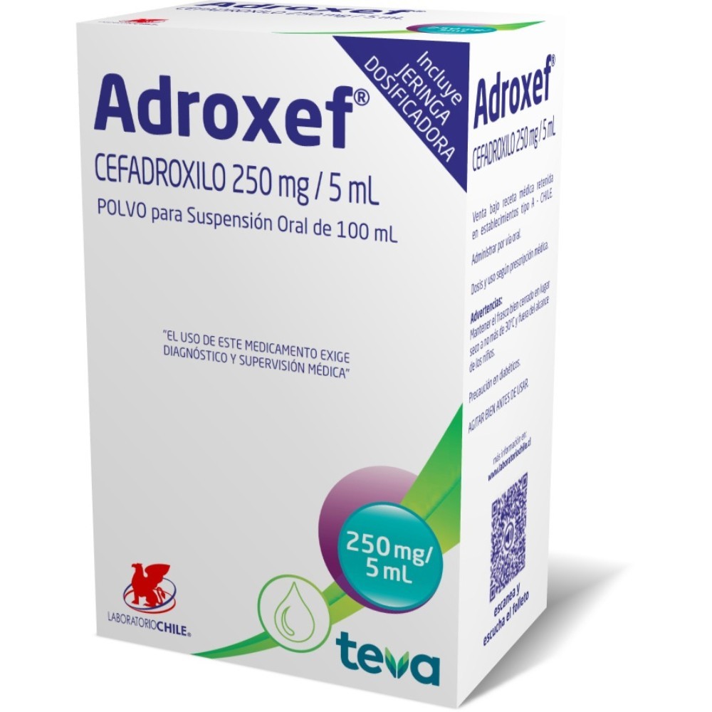 ADROXEF CÁPSULAS 500 mg (CEFADROXILO)