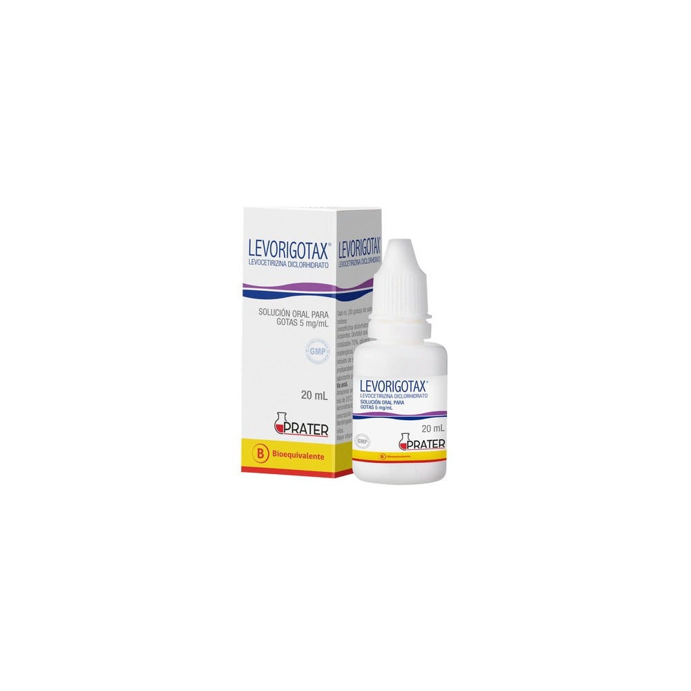 Levorigotax Levocetirizina 5 mg/ml Solución Oral 20 mL