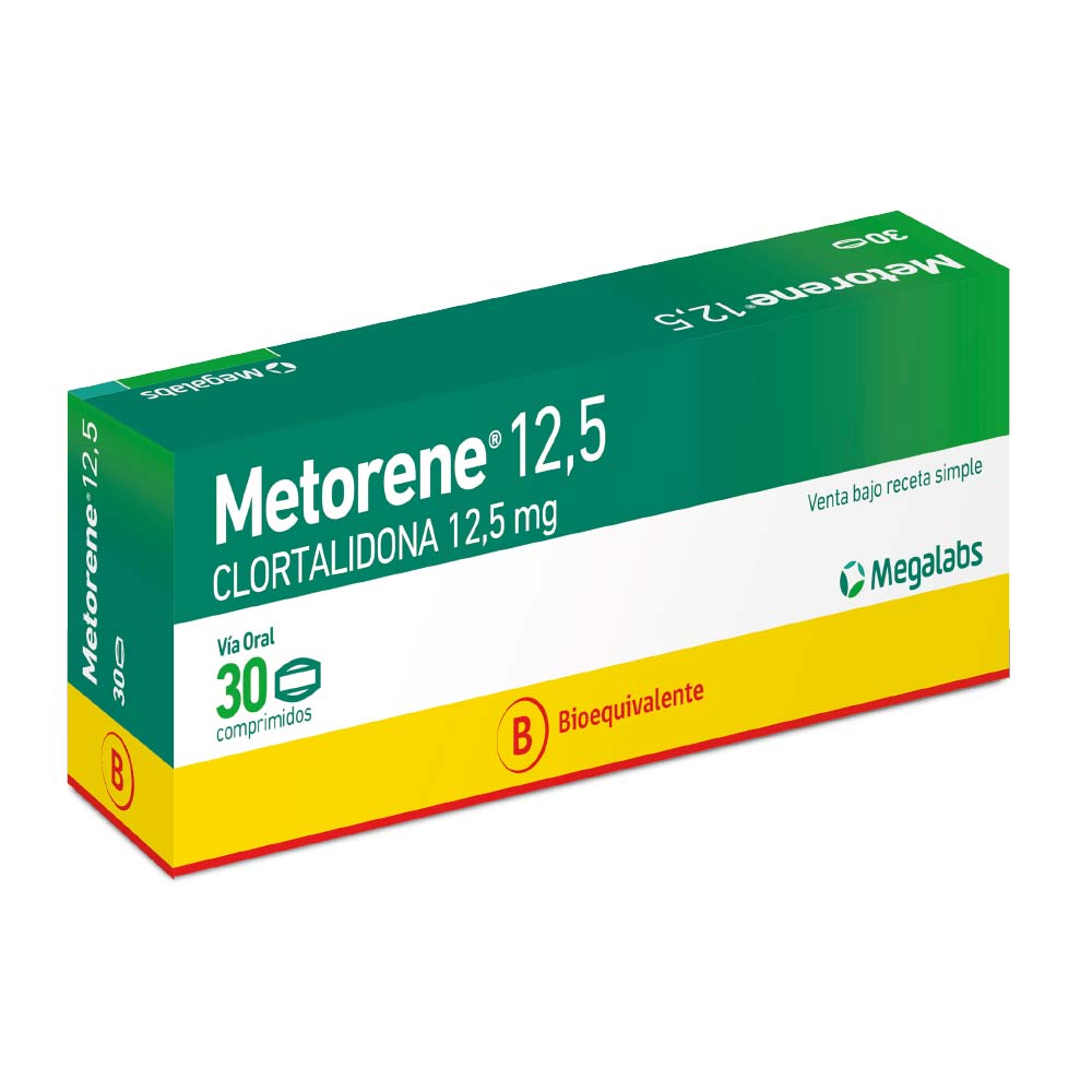 Metorene 12,5 mg 30 Comprimidos