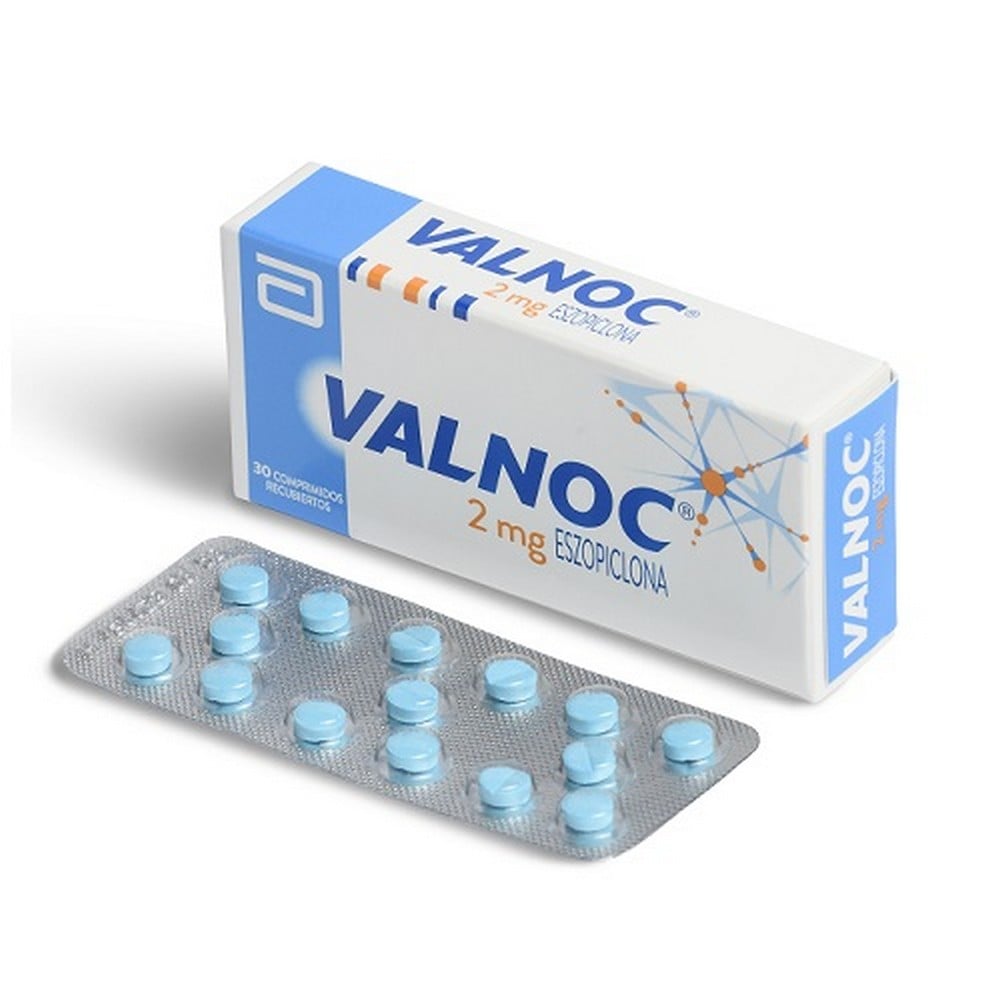 VALNOC COMPRIMIDOS RECUBIERTOS 2 mg (ESZOPICLONA)