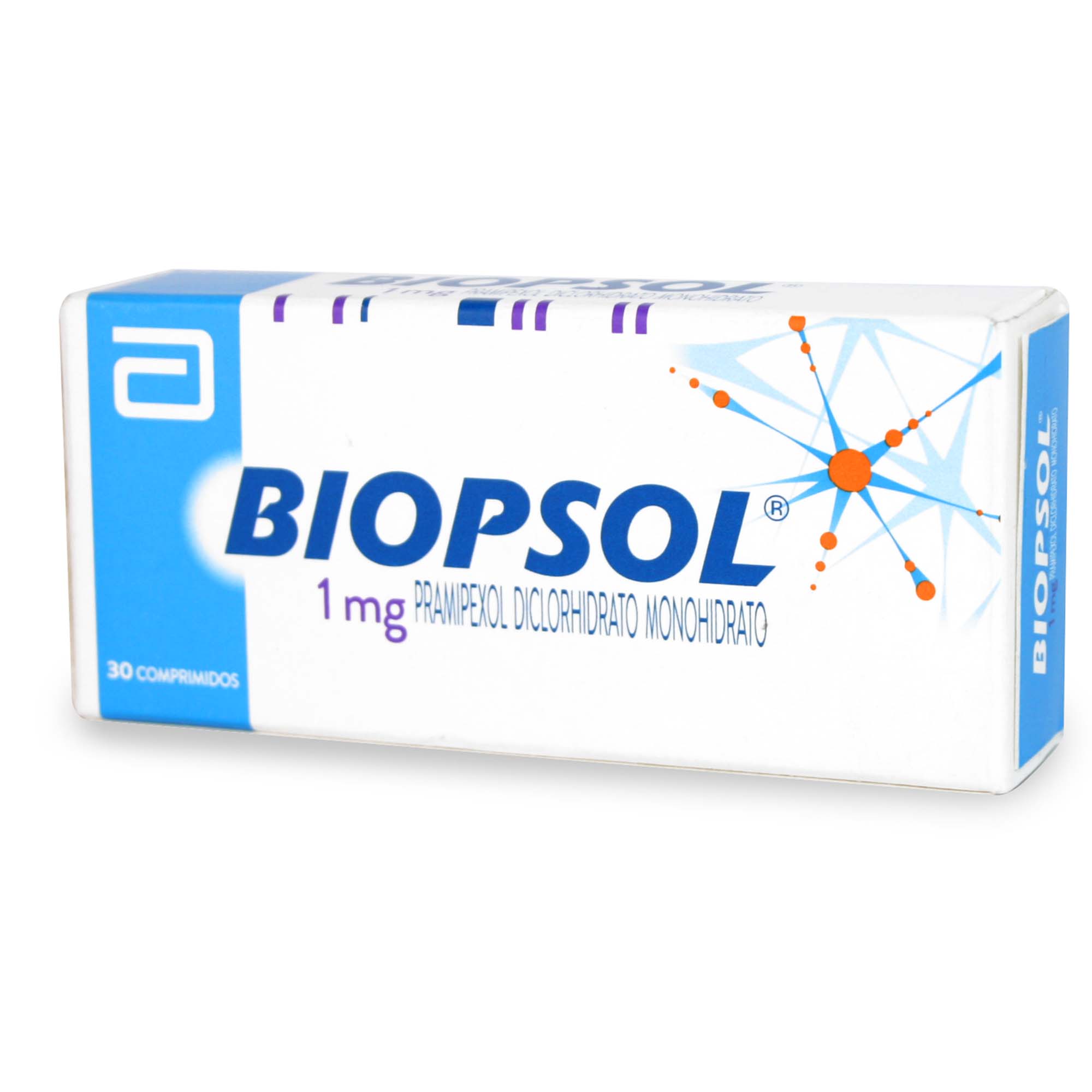 Biopsol Pramipexol 1 mg 30 Comprimidos
