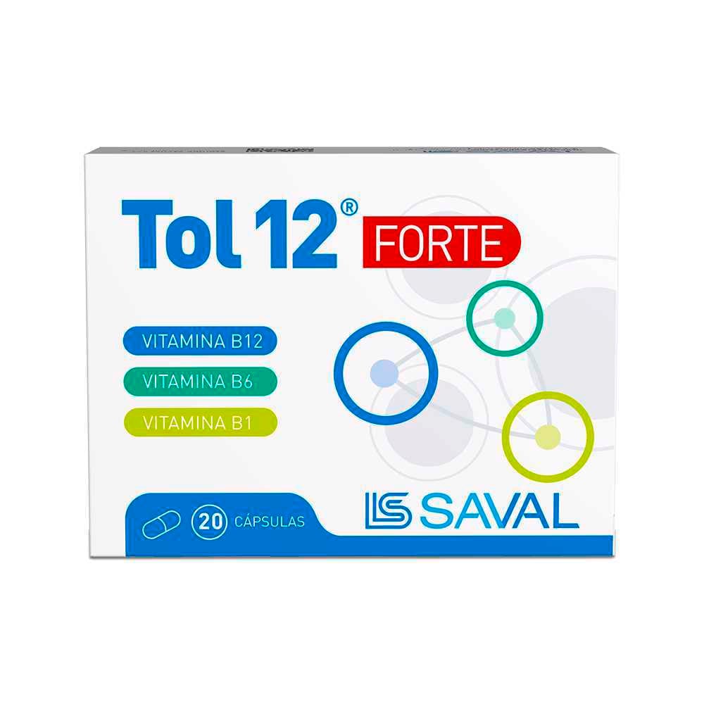 Tol-12 Forte 20 Cápsulas