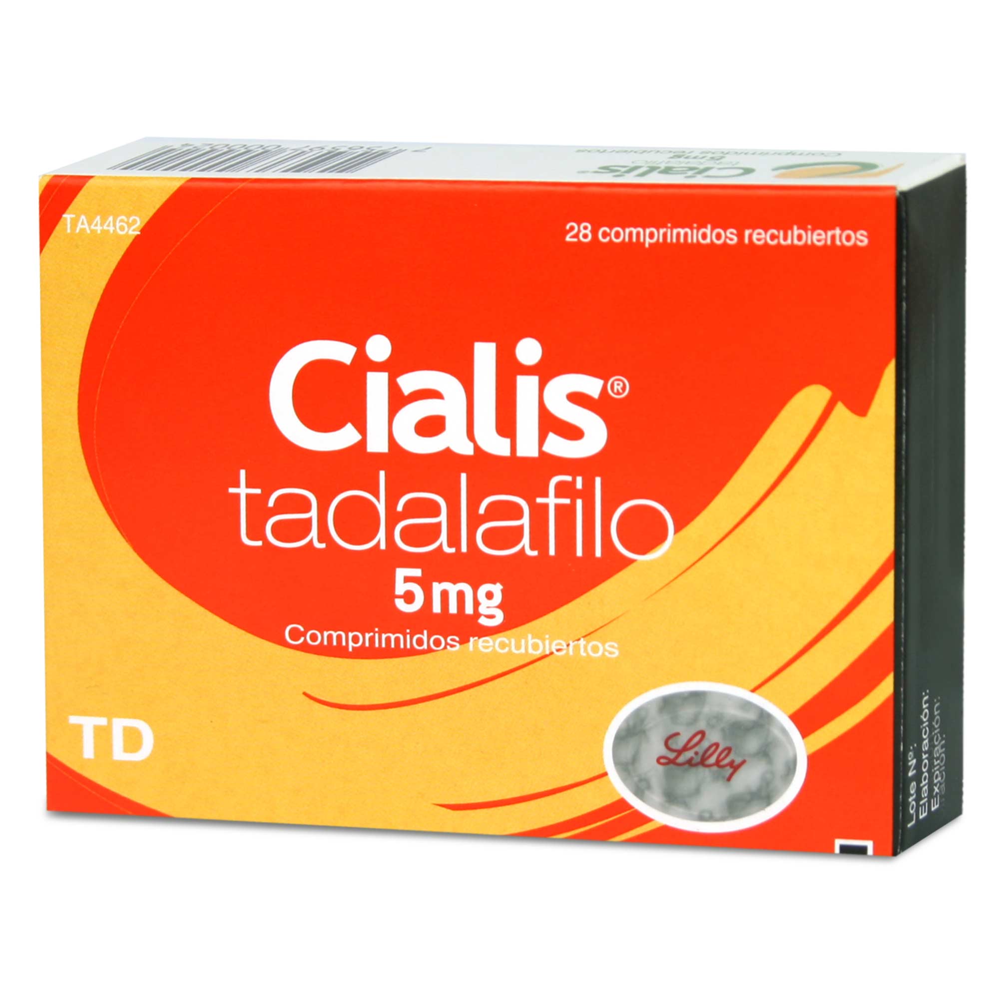 Cialis Tadalafilo 5 mg 28 Comprimidos Recubierto