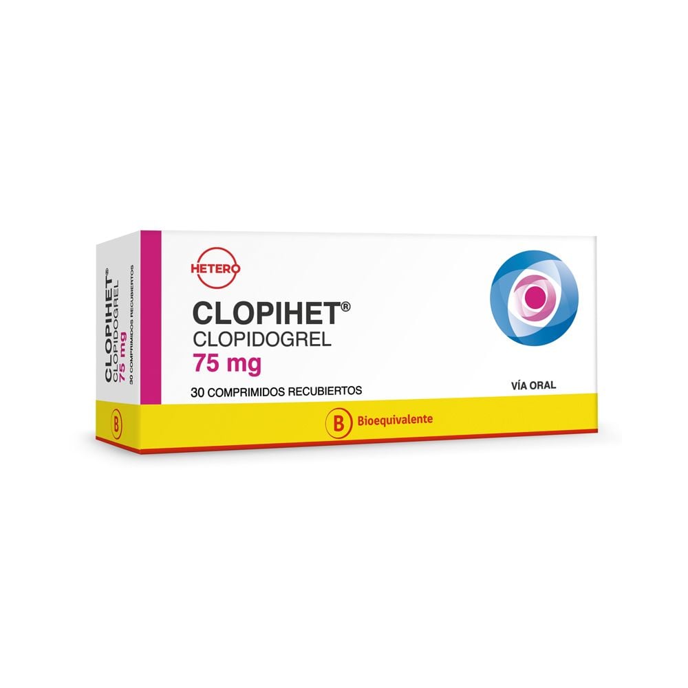 CLOPIHET COMPRIMIDOS RECUBIERTOS 300 mg