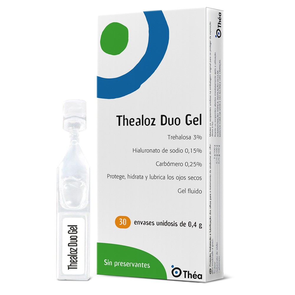 Thealoz Duo hidratante y lubricante Hialuronato De Sodio 30 Solución Oftálmica