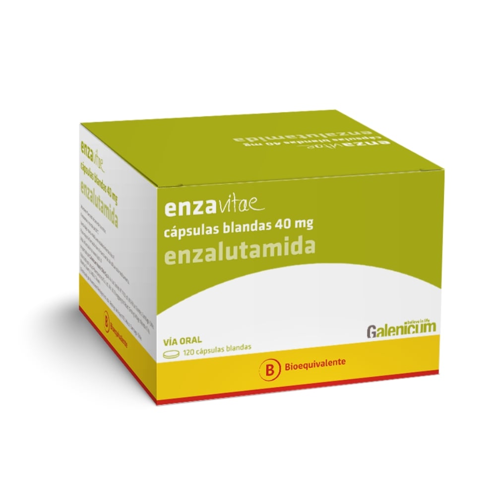 ENZAVITAE CÁPSULAS BLANDAS 40 mg (ENZALUTAMIDA)