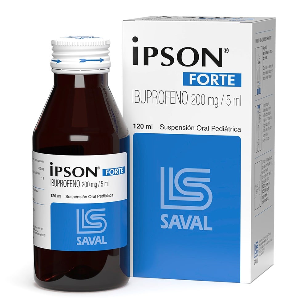 IPSON FORTE SUSPENSIÓN ORAL 200 mg/5 mL