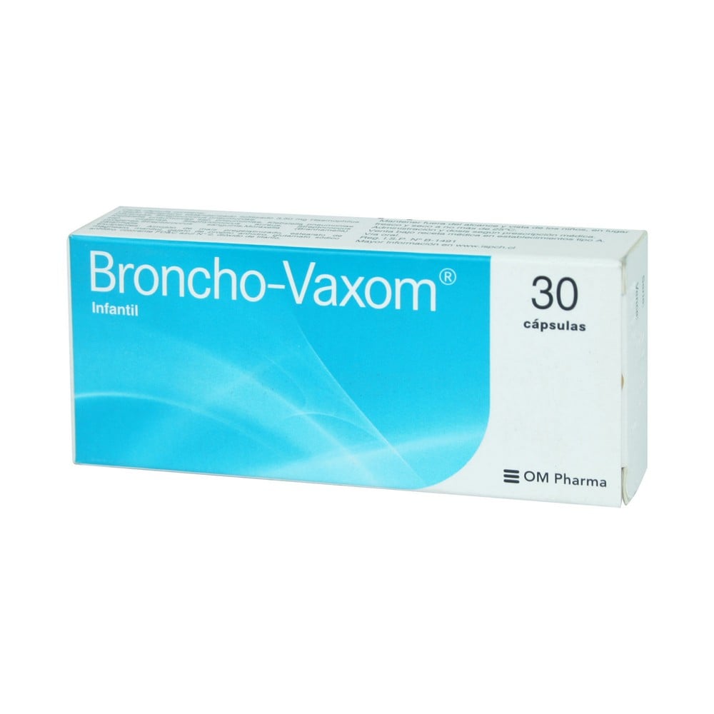 Broncho-Vaxom Pediatrico LisaBacteLiofiliHi 30 Cápsulas