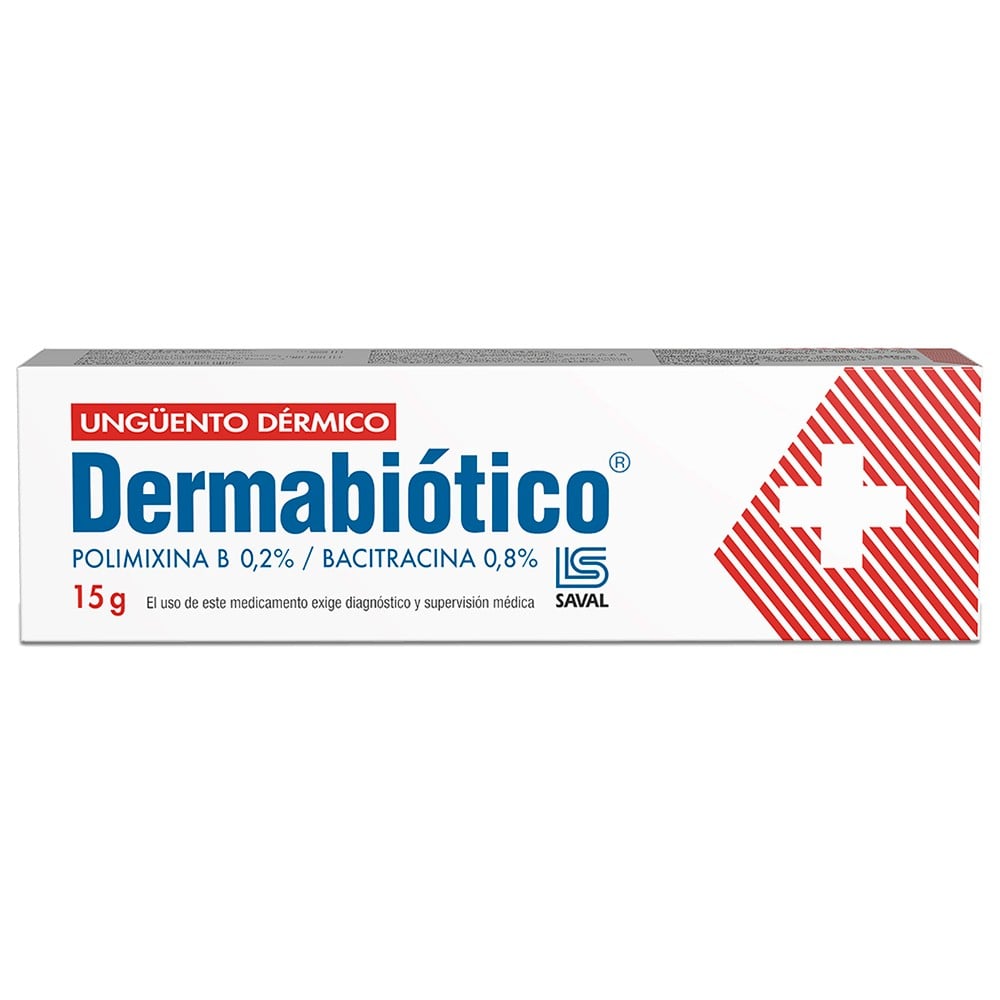 Dermabiótico Polimixina 10000 UI Ungüento 15 gr