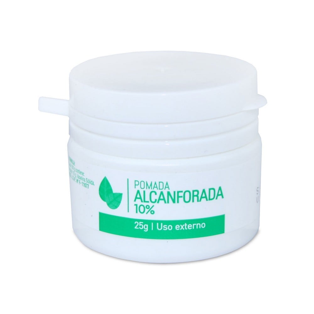 POMADA ALCANFORADA AL 10%