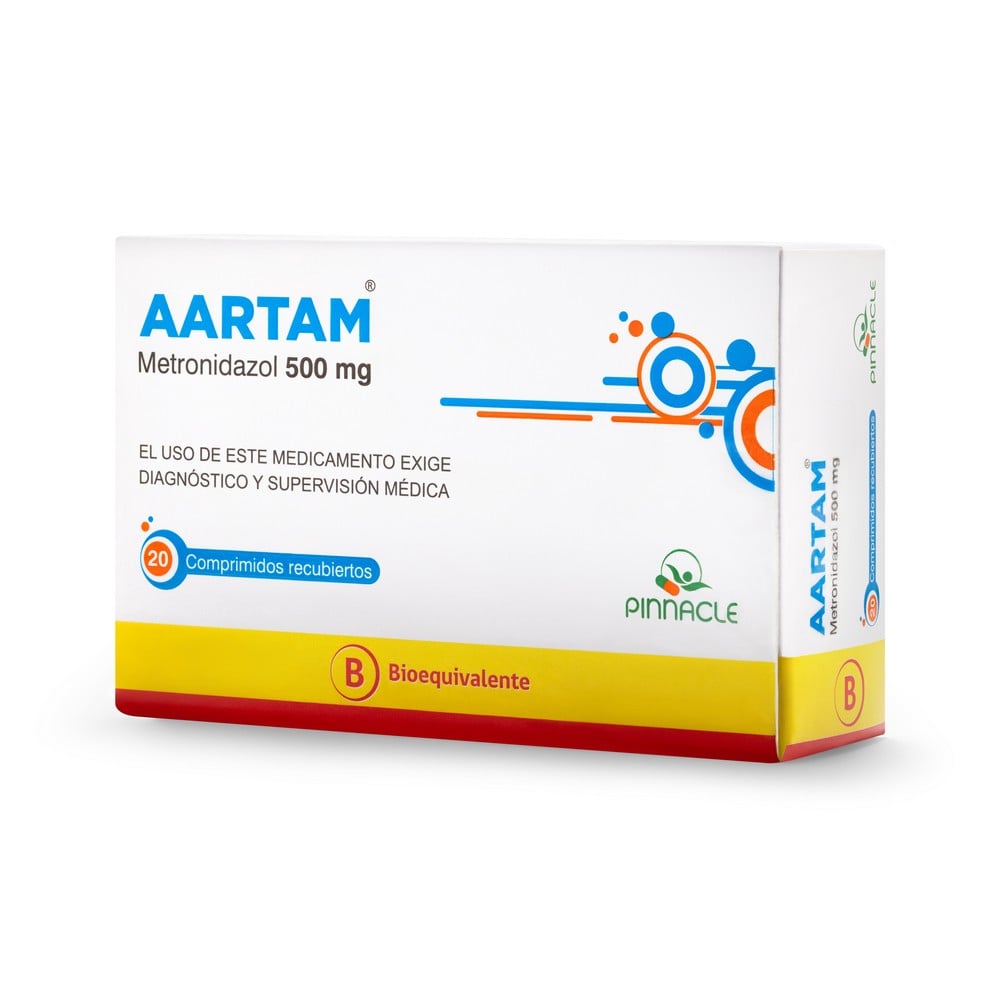 AARTAM COMPRIMIDOS RECUBIERTOS 500 mg